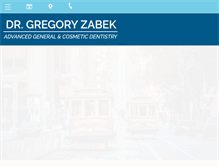 Tablet Screenshot of drzabek.com